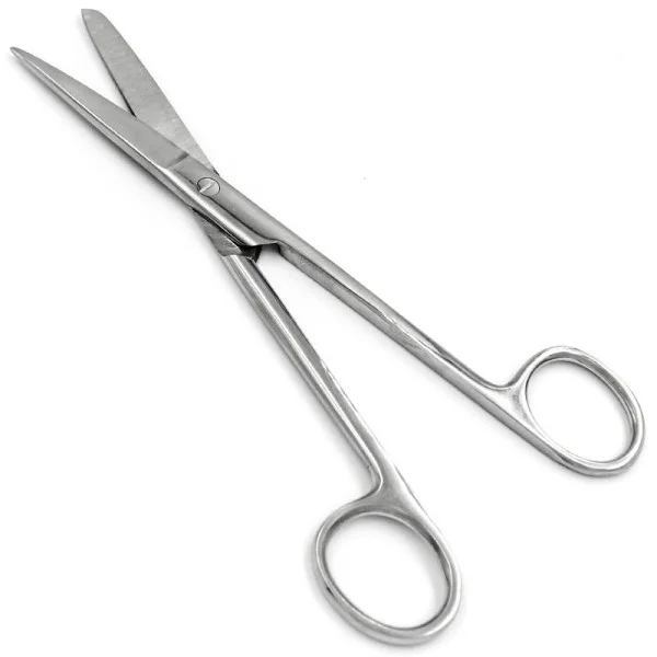 PI-02-1144. Ножиці операційні прямі з одним гострим, 170 мм. PARADISE